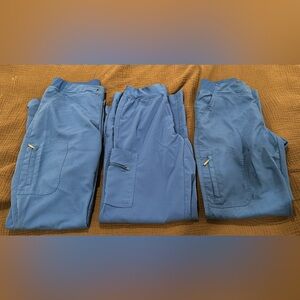 Royal blue scrub pants
